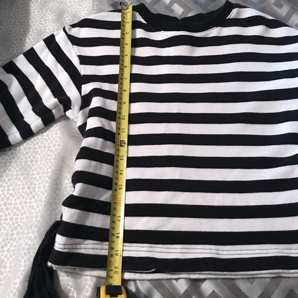 A New Day black and white striped tie sweatshirt - Picture 7 of 7